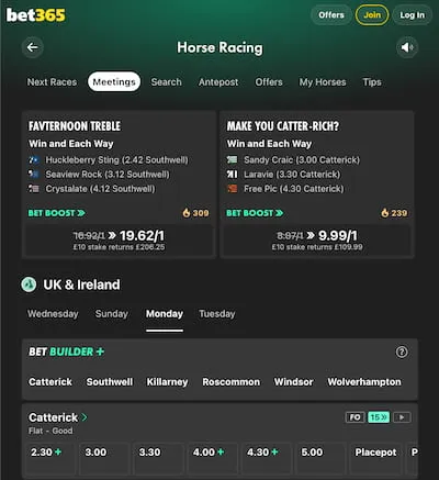 bet365 UK betting site