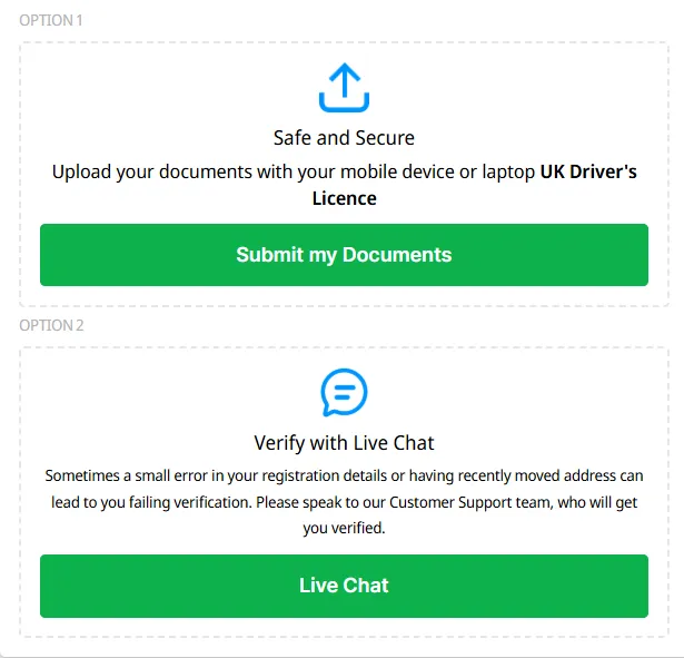 betfred review: how to verify your account