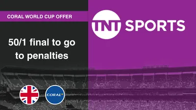 Coral sign up offer: Get £50 if the World Cup final goes to penalties!